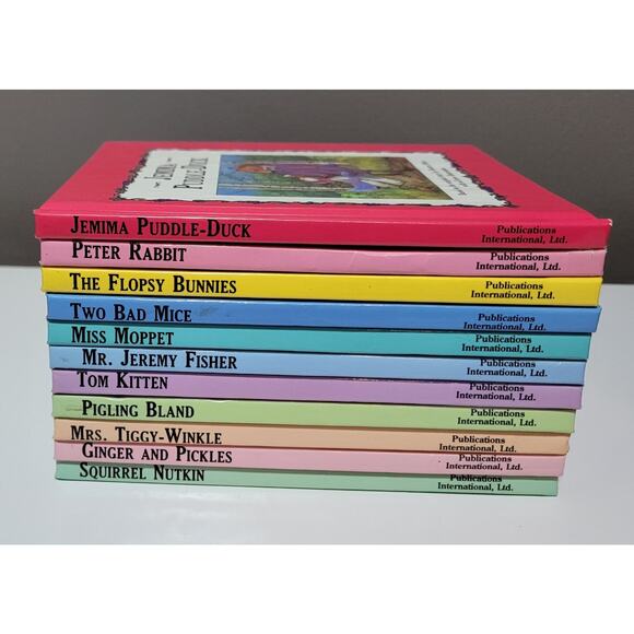 Publications International Childrens Books 1993 HardCover Set Of 11 Short Story - Picture 7 of 7